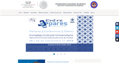Desktop Screenshot of itcampeche.edu.mx